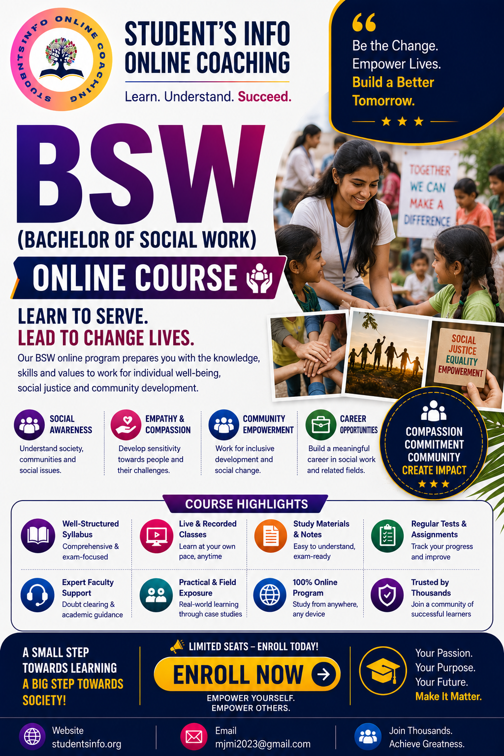 🎓 BSW Entrance Preparation Course